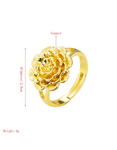 Replica Vintage Flower Rhinestone Ring For Women #794522 $6.68 USD for Wholesale