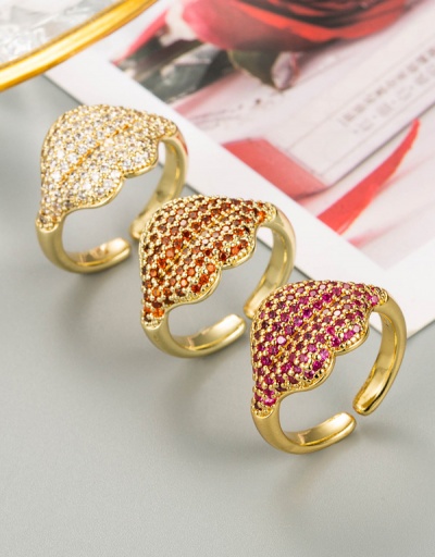 Online Copper Inlay Zircon Lovers Ring #794532 $10.88 USD, Wholesale Fashion Ring