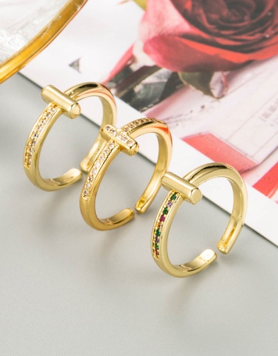 Simple Versatile Geometry Ring For Unisex #794533 $8.12 USD, Wholesale Fashion Ring