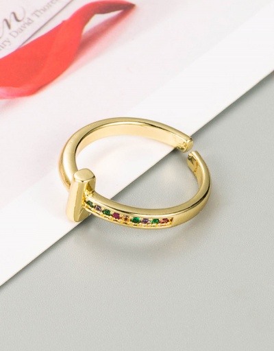 Replica Simple Versatile Geometry Ring For Unisex #794533 $8.12 USD for Wholesale