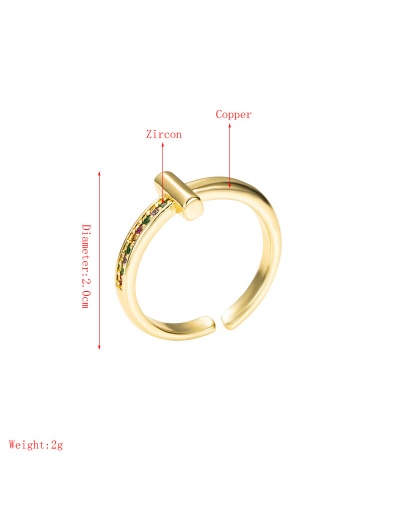 Replica Simple Versatile Geometry Ring For Unisex #794533 $8.12 USD for Wholesale