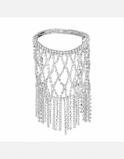 Replica  Luxury Shiny Rhinestone Tassel Bracelet #794637 $14.61 USD for Wholesale