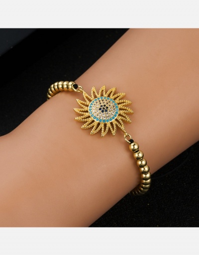 Trendy Chic Flower Copper  Copper  For Women #794641 $9.97 USD, Wholesale Fashion Bracelet