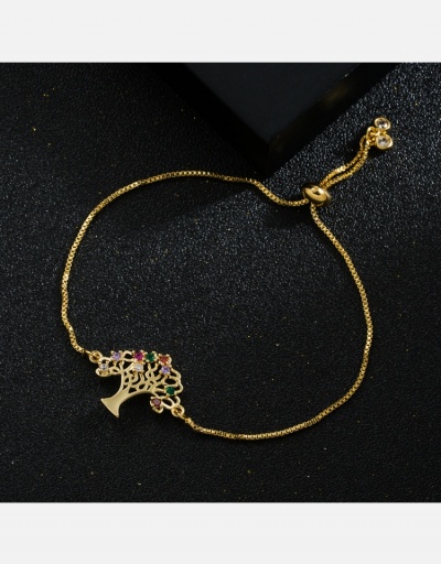 Casual Tree Zircon  Bracelets For Women #794643 $8.37 USD, Wholesale Fashion Bracelet