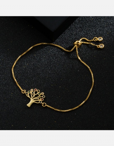 Replica Casual Tree Zircon  Bracelets For Women #794643 $8.37 USD for Wholesale