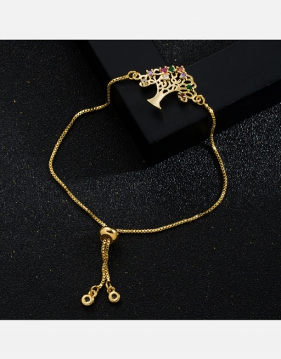 Replica Casual Tree Zircon  Bracelets For Women #794643 $8.37 USD for Wholesale