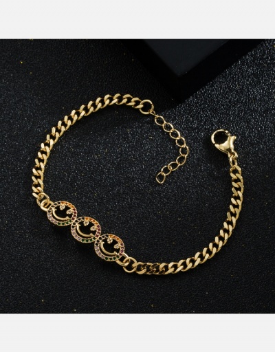 Replica Casual Heart Smile Face Couple Bracelets #794654 $10.03 USD for Wholesale