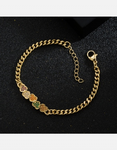 Replica Casual Heart Smile Face Couple Bracelets #794654 $10.03 USD for Wholesale