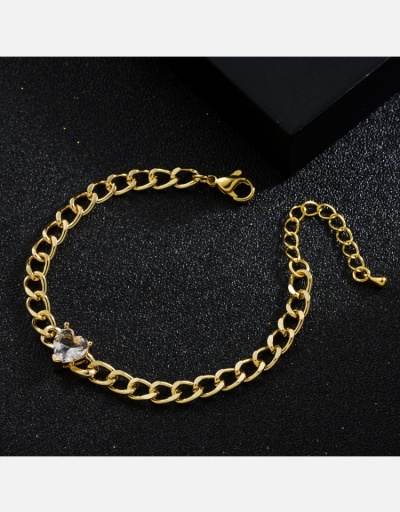 Replica Easy Matching  Copper Heart Women Bracelets #794655 $8.58 USD for Wholesale