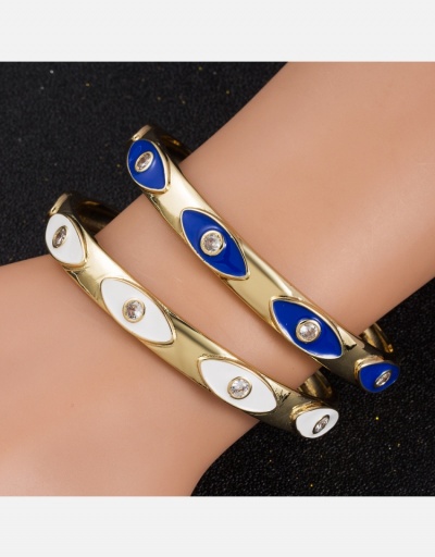 Street Leisure Evil Eye Women Bracelets #794659 $15.21 USD, Wholesale Fashion Bracelet