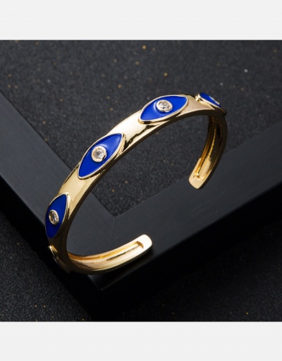 Replica Street Leisure Evil Eye Women Bracelets #794659 $15.21 USD for Wholesale