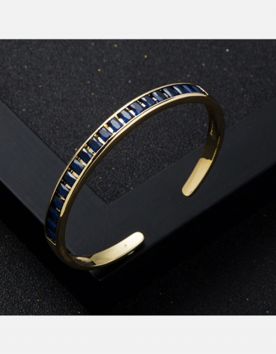 Replica Unisex Zircon Copper Bracelets For Women #794663 $24.22 USD for Wholesale