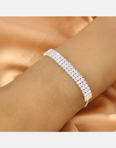 Replica Easy Matching Twist Rhinestone  Bracelets For Ladies #794665 $9.10 USD for Wholesale