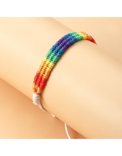 Replica Fashion Rainbow woven Bracelet #794666 $6.21 USD for Wholesale