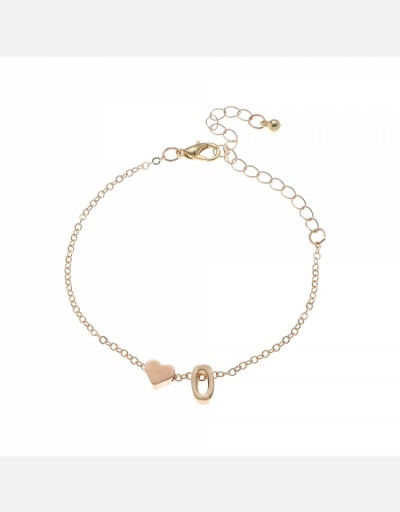 Replica Easy Matching Heart Letter Chain Bracelets For Women #794669 $6.28 USD for Wholesale