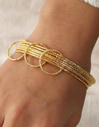 Elegant Shiny Loops Women Bracelets #794673 $6.83 USD, Wholesale Fashion Bracelet