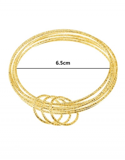 Replica Elegant Shiny Loops Women Bracelets #794673 $6.83 USD for Wholesale