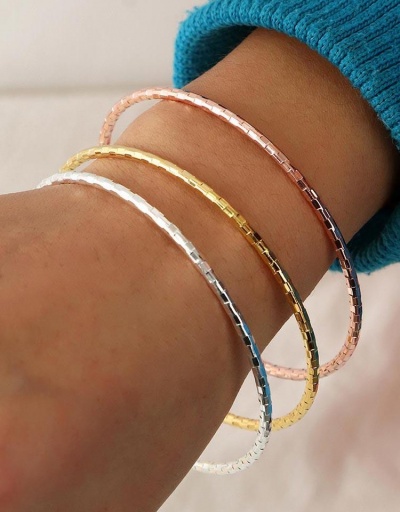 Street Contrast Color Three Piece Bracelet Sets #794674 $6.10 USD, Wholesale Fashion Bracelet