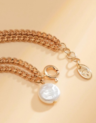 Replica Vintage Faux Pearl Chain Design Ladies Bracelet #794676 $5.38 USD for Wholesale