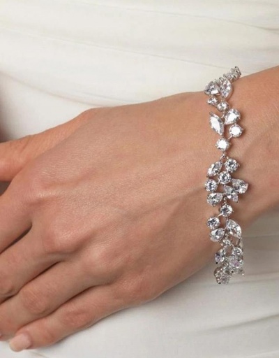 Luxurious Easy Matching Zircon Bridal Bracelet #794682 $19.31 USD, Wholesale Fashion Bracelet