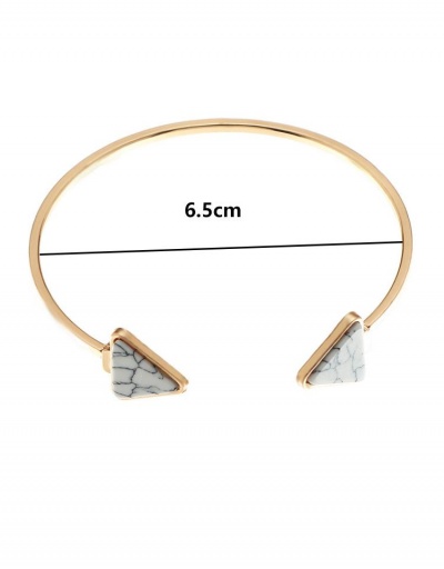 Replica Chic Triangle C-Shape Bracelet For Women #794683 $6.89 USD for Wholesale