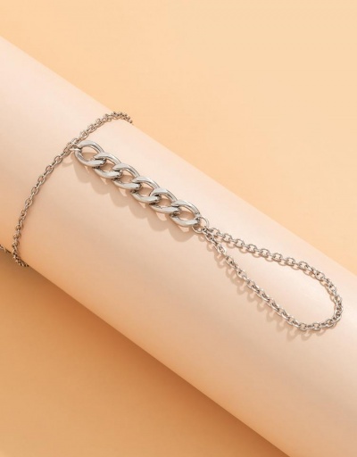 Replica Easy Matching Solid Hollow Out Finger Chain Bracelet #794686 $5.15 USD for Wholesale