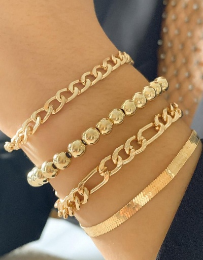 Hip Hop Punk Chain Bracelets For Women #794691 $6.68 USD, Wholesale Fashion Bracelet