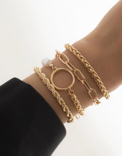 Fashion Chain Faux Pearl Designer Bracelets #794692 $7.25 USD, Wholesale Fashion Bracelet