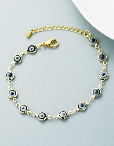 Replica Fashion Street Eye Round Hollow Out Bracelet #794697 $8.14 USD for Wholesale