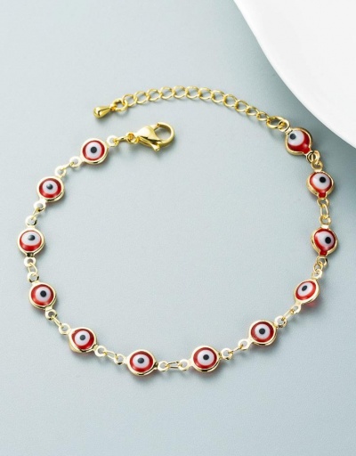 Replica Fashion Street Eye Round Hollow Out Bracelet #794697 $8.14 USD for Wholesale