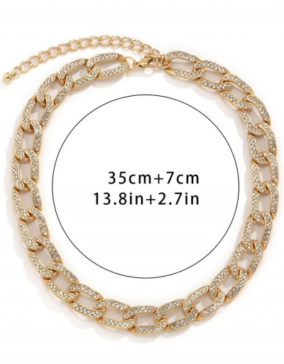 Replica Individual Hollow Out Rhinestone Cuban Chain Bracelet #794716 $9.23 USD for Wholesale