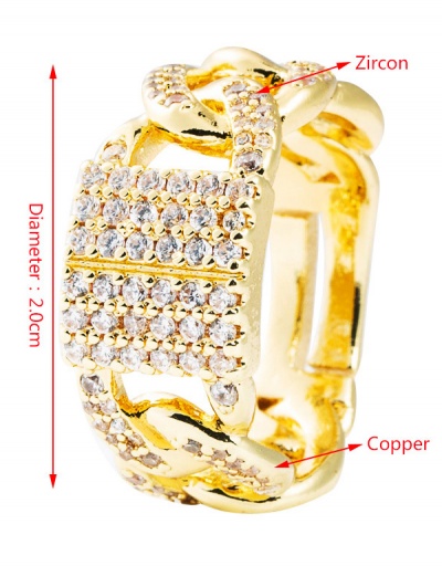 Replica Special Zircon Pin Rhinestone Heart Couple Rings #794739 $7.48 USD for Wholesale