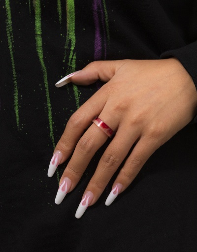 Replica Plain Irregular Fashion Versatile Women Ring #794746 $6.83 USD for Wholesale