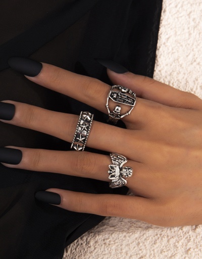 Replica Characteristic Vintage Angle Star 3 Piece Ring Set #794766 $5.72 USD for Wholesale