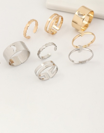 Personality Geometry Solid Hollow Out Rings Set #794802 $5.15 USD, Wholesale Fashion Ring