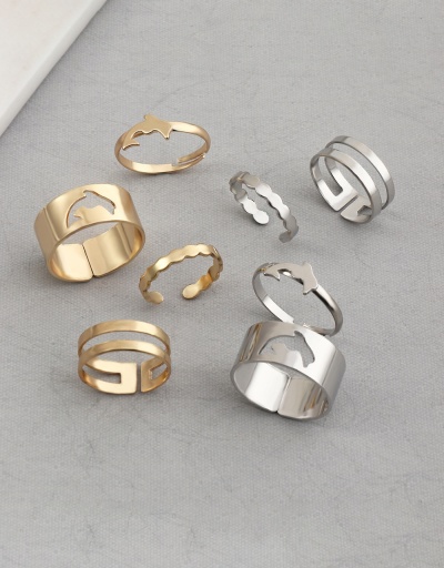 Latest Style Geometry Fashion Rings Set For Women #794803 $4.95 USD, Wholesale Fashion Ring