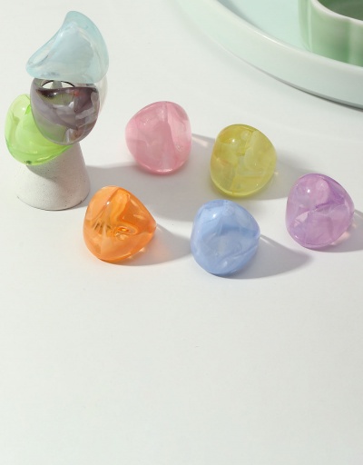 Replica Jelly Color Resin Transparent Ring Accessories #794815 $6.03 USD for Wholesale