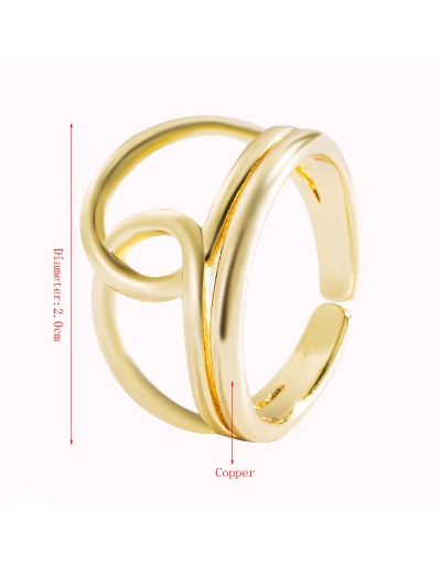 Replica Vintage Simple Geometry Punk Style Ring For Unisex #794817 $7.92 USD for Wholesale