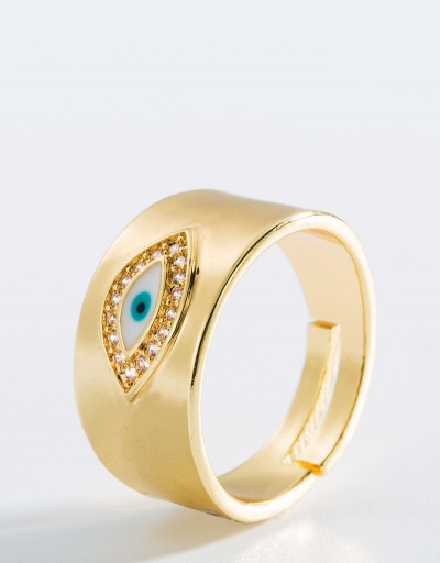 Replica Latest Style Geometry Zircon Unisex Ring #794818 $7.40 USD for Wholesale