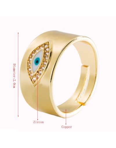 Replica Latest Style Geometry Zircon Unisex Ring #794818 $7.40 USD for Wholesale