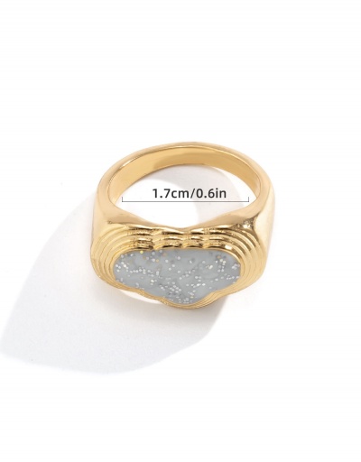 Replica Geometry Irregular Simple Women Ring Accessories #794820 $5.38 USD for Wholesale