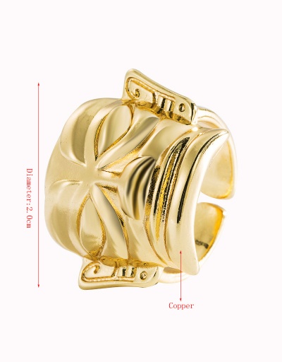 Replica Geometry Fashion Vintage Hip Hop Ring For Unisex #794829 $6.83 USD for Wholesale