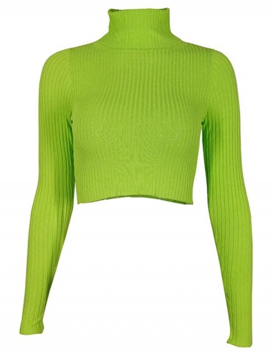 Replica Turtle Neck Pure Color Long Sleeve Fall Sweaters Long Sleeve Turtle/High Neck #794942 $19.60 USD for Wholesale