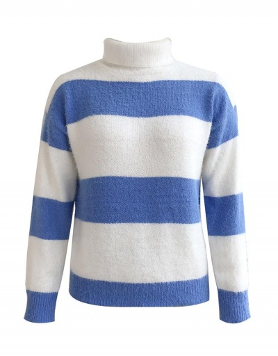 Replica Casual Turtle Neck Long Sleeve Pullover Sweaters Long Sleeve Turtle/High Neck #794970 $23.38 USD for Wholesale