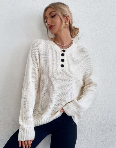 Grunge Style Crew Neck Versatile Autumn Sweater Long Sleeve Crew Neck #794973 $29.27 USD, Wholesale Fashion Sweaters &amp; Cardigans