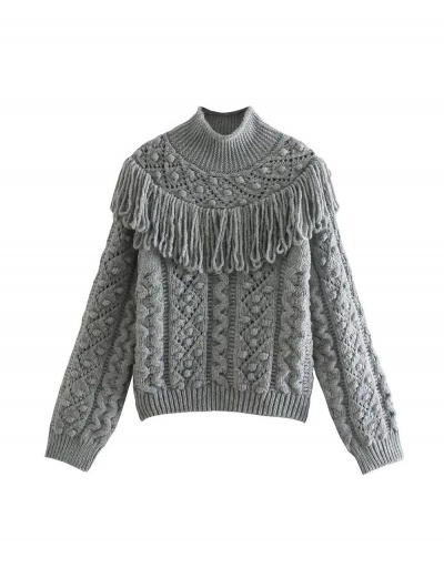 New Solid Round Neck Easy Match Sweater Long Sleeve O Neck #795005 $52.78 USD, Wholesale Fashion Sweaters &amp; Cardigans