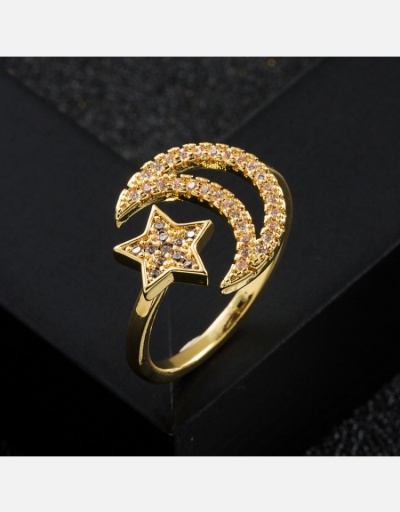 Crescent  Heart   Star  Palm Rings For Women #795032 $8.22 USD, Wholesale Fashion Ring