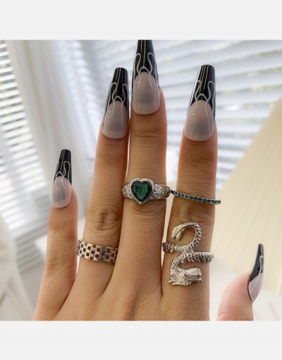 Replica Hip Hop Ladies Dragon Heart Ring Sets  #795033 $6.94 USD for Wholesale