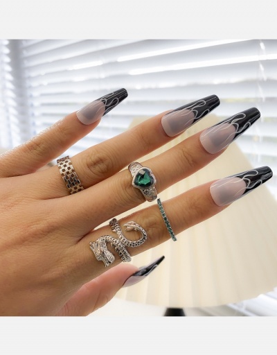 Replica Hip Hop Ladies Dragon Heart Ring Sets  #795033 $6.94 USD for Wholesale