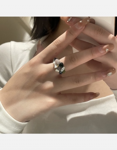 Replica  Easy Matching Faux Pearl Women Rings #795043 $11.00 USD for Wholesale